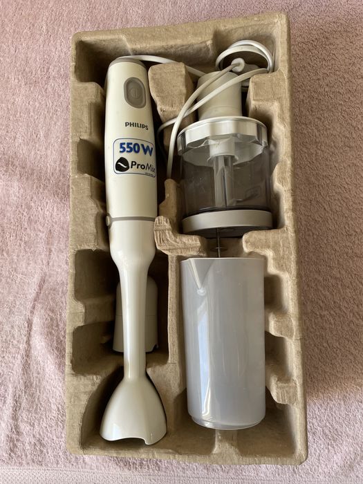 Блендер подрібнювач збивалка Philips ProMix 550w новий