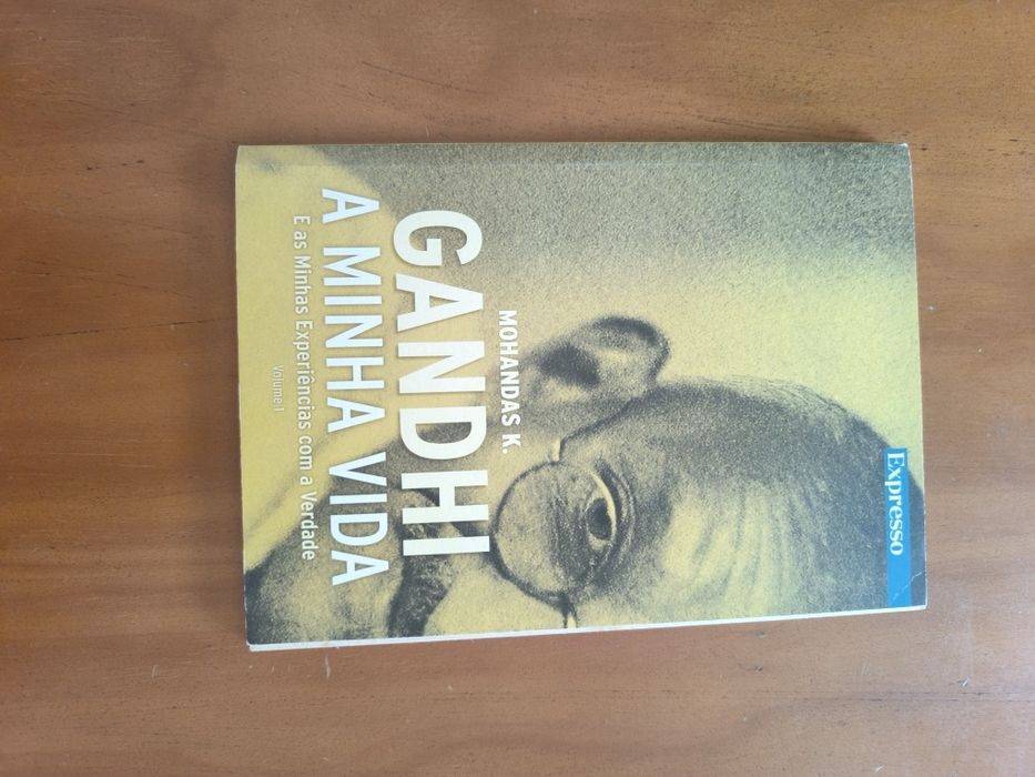 Livro "Gandhi- A minha vida e as minhas experiências com a verdade"