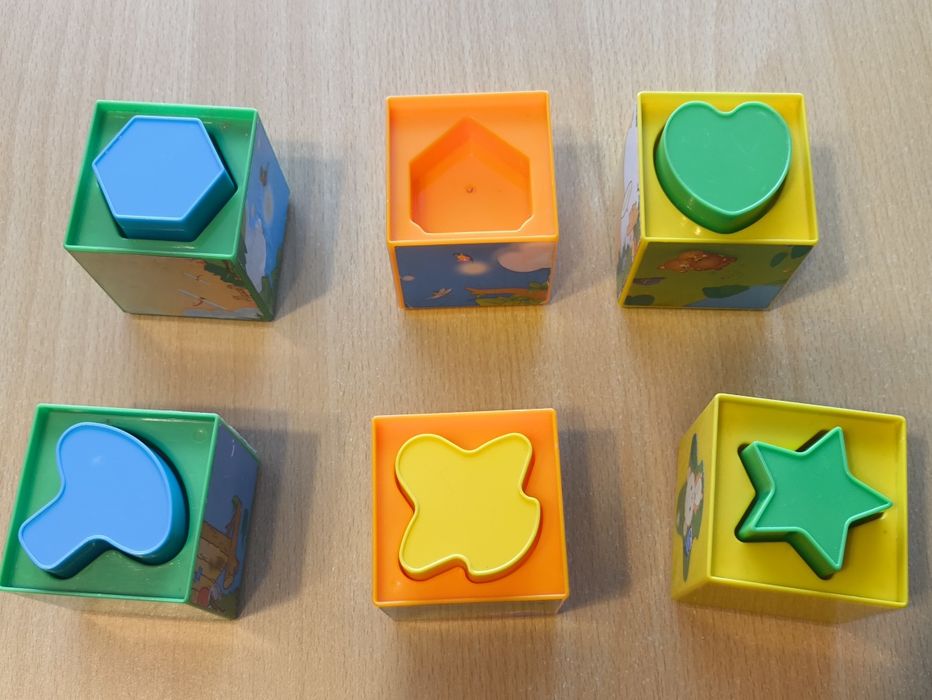 Sorter kostka edukacyjna 6 sztuk