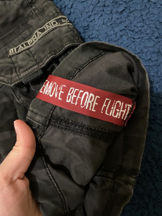 Шорты Alpha Industries Crew Short camo