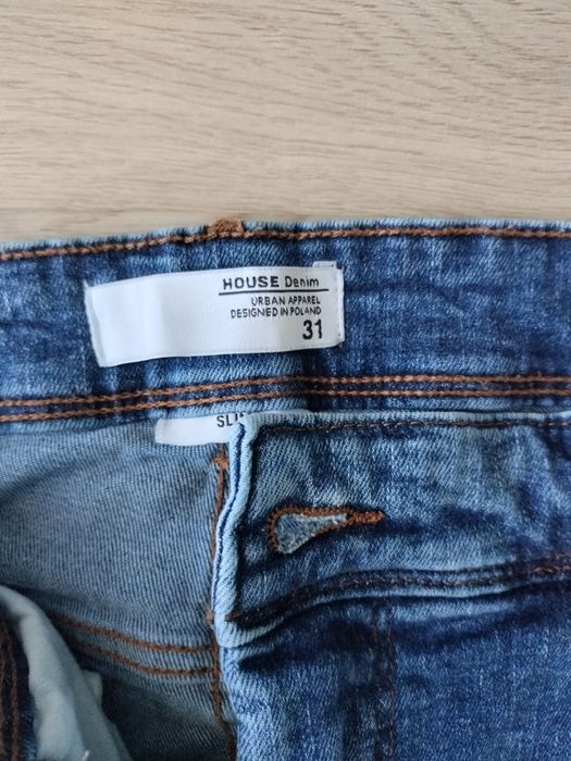 Spodenki męskie jeansowe house M