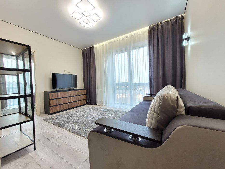 2к.Vip! ЖК "Дрім Таун", 6/10ц, 50м2! Авт. опал! Євро,меблі, тех!