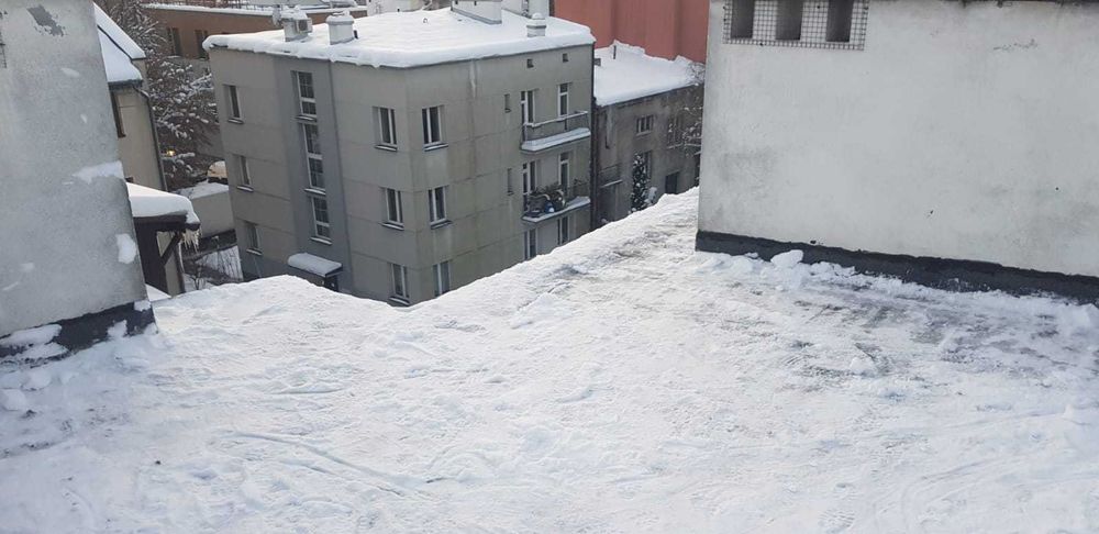 odśnieżanie dachów usuwanie sopli kraków