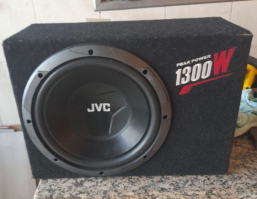 JVC 1300W Box Subwoofer CS-BW120
