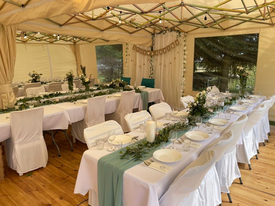 Namiot imprezowy cateringowy komunia, polter, 18stke  WYNAJEM namiotow