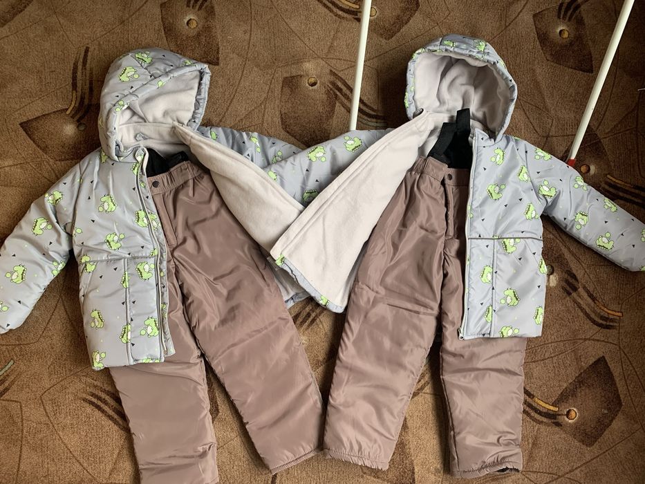 Новий зимовий костюм: куртка і комбінезон