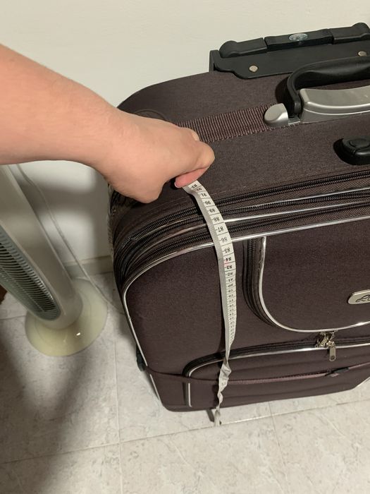 Mala de viagem castanho
