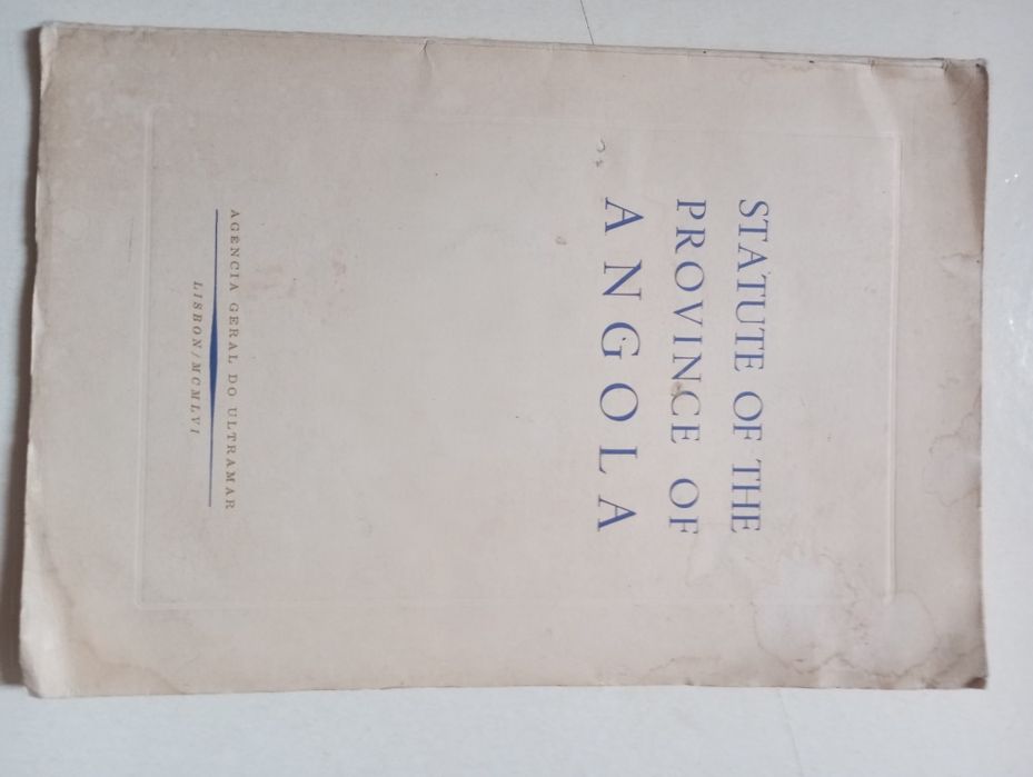 Statute of The Province of Angola