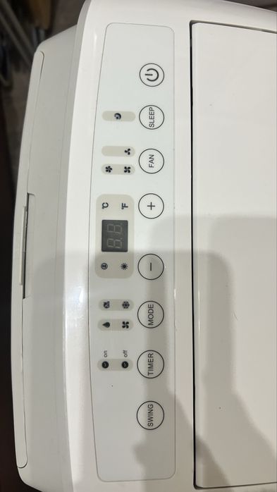 Ar Condicionado Portátil BECKEN BAC4255 (23 m² - 12000 BTU - Branco)