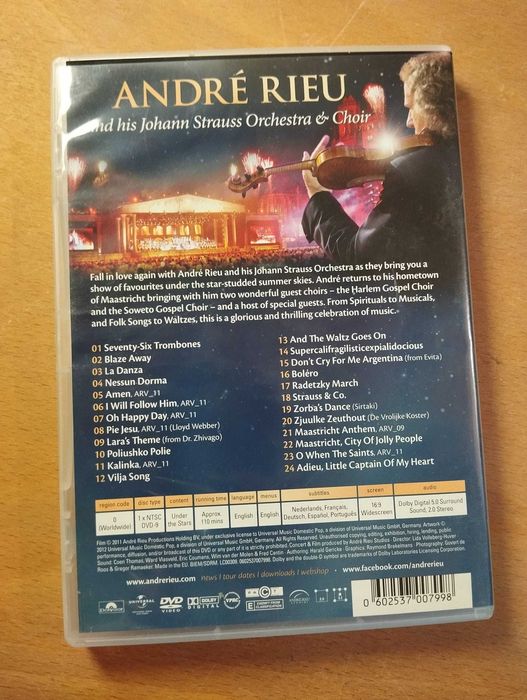 DVD André Rieu - Under the Stars