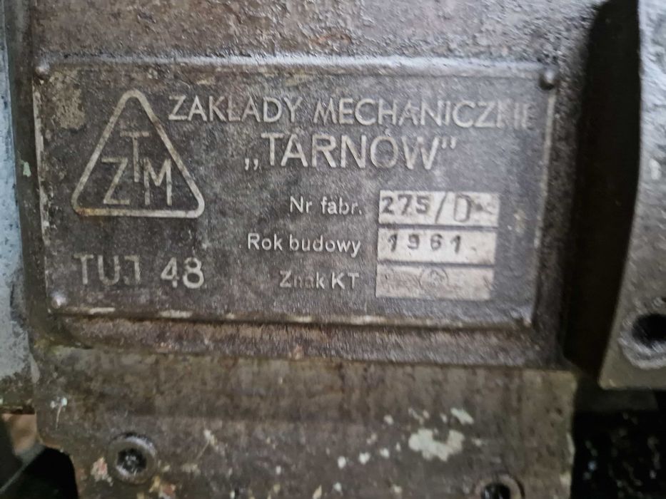 tokarka ZTM (Zakłady Mechaniczne "TARNÓW") TUJ48