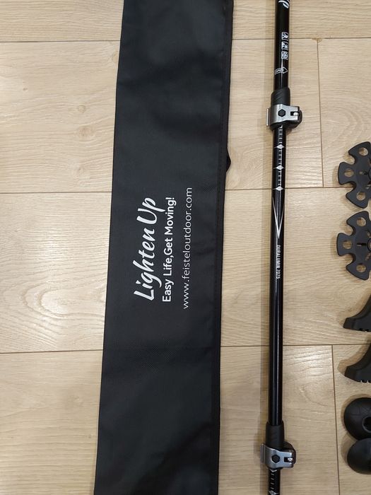 Nowe kije trekkingowe,nordic walking,duraluminium