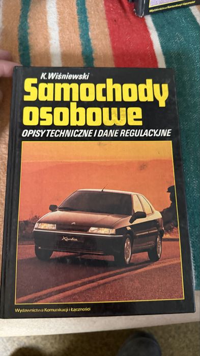 3× „Samochody osobowe” WKŁ – literatura motoryzacyjna z lat 1992–1995
