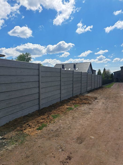 Ogrodzenia betonowe i panelowe