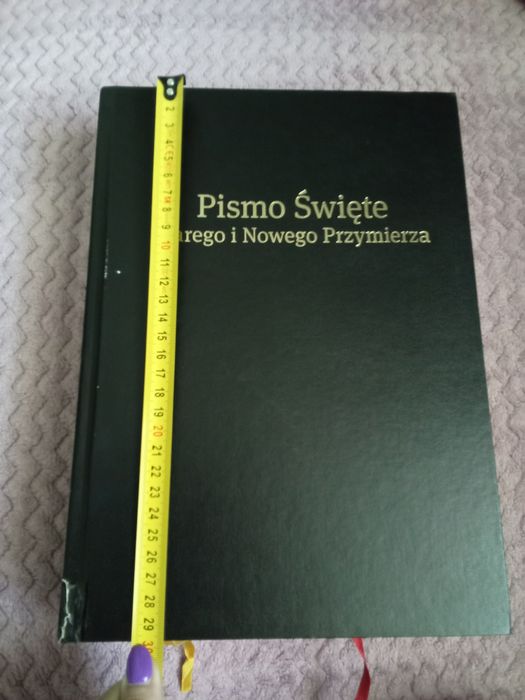 Pismo Święte Starego i Nowego Przymierza - format XXL A4 oprawa twarda