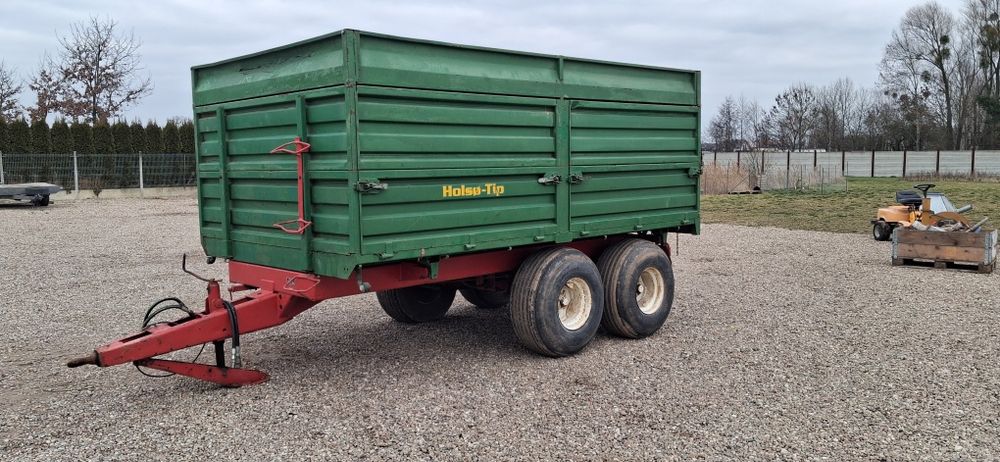 Przyczepa wywrotka tandem skorupa