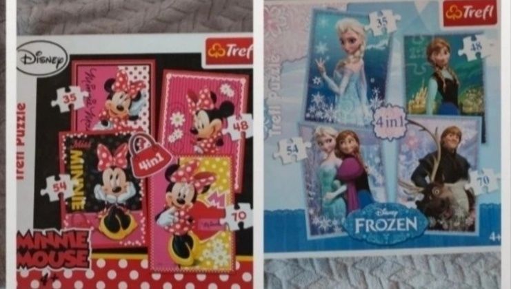 Puzzle ELSA Kraina Lodu Myszka Minnie trefl