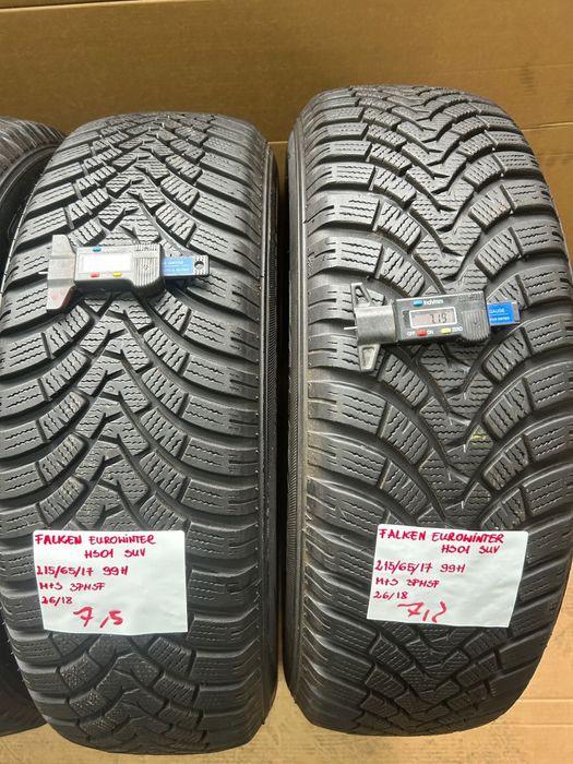 4x 215/65R17 99H FALKEN EUROWINTER HS01 SUV opona zimowa M+S 3PMSF