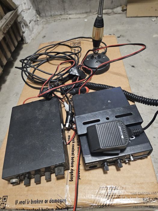 Cb radio Midland Alan 199 z anteną + cb president Harry 2