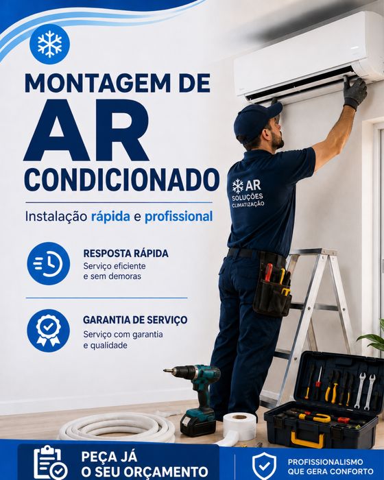 Instalacão ar condicionado