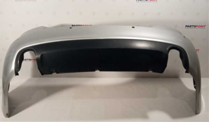 Задній бампер сірий та чорний під парктроніки Audi A6 С6 2005-2011 р.