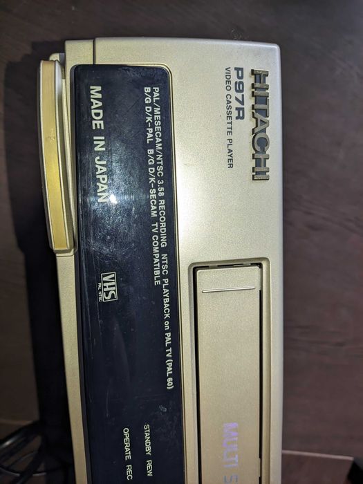 Відеоплеер VHS Hitachi VT-P97R(GK)