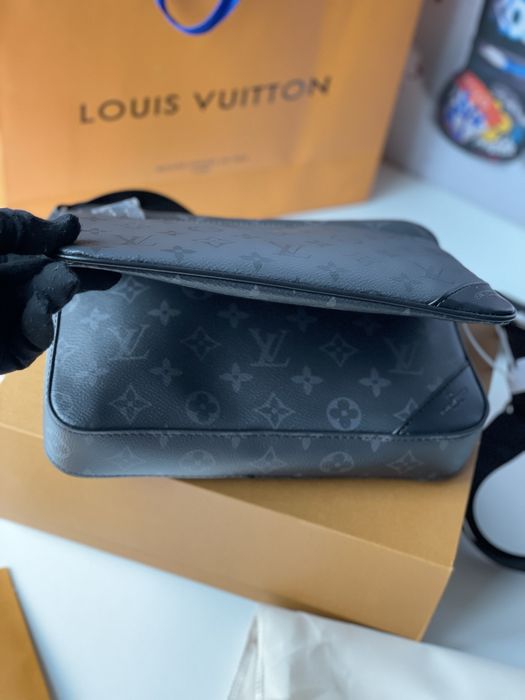 Стильна чоловіча мужская сумка Louis Vuitton Луі Вітон