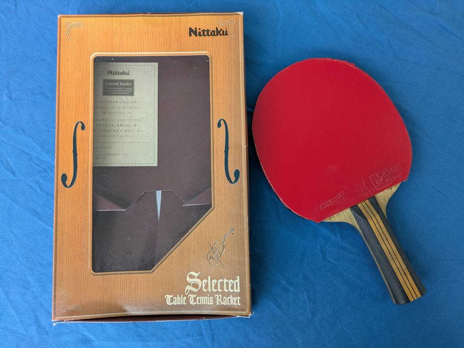 Raquete Nittaku Acoustic Large Handle Rakza Z