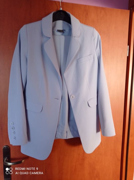 Garnitur damski niebieski