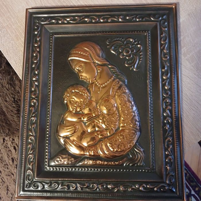 Картина на металле 1982 год