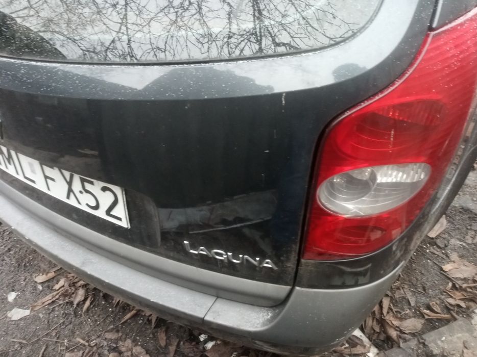 задняя ляда Рено лагуна