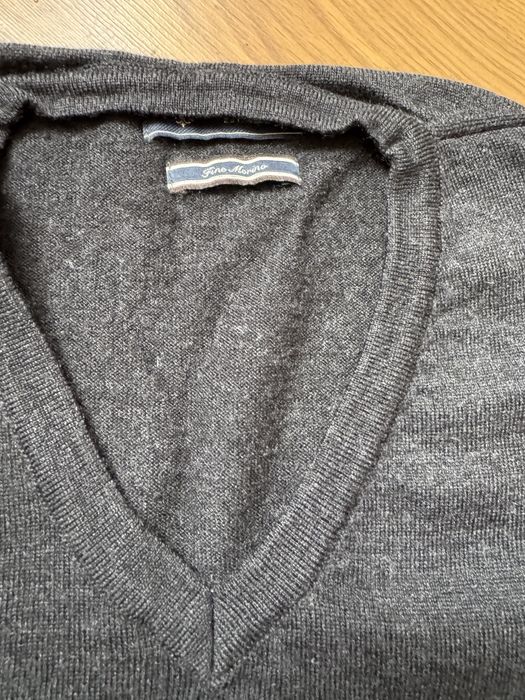 Męski sweter z wełny merino
