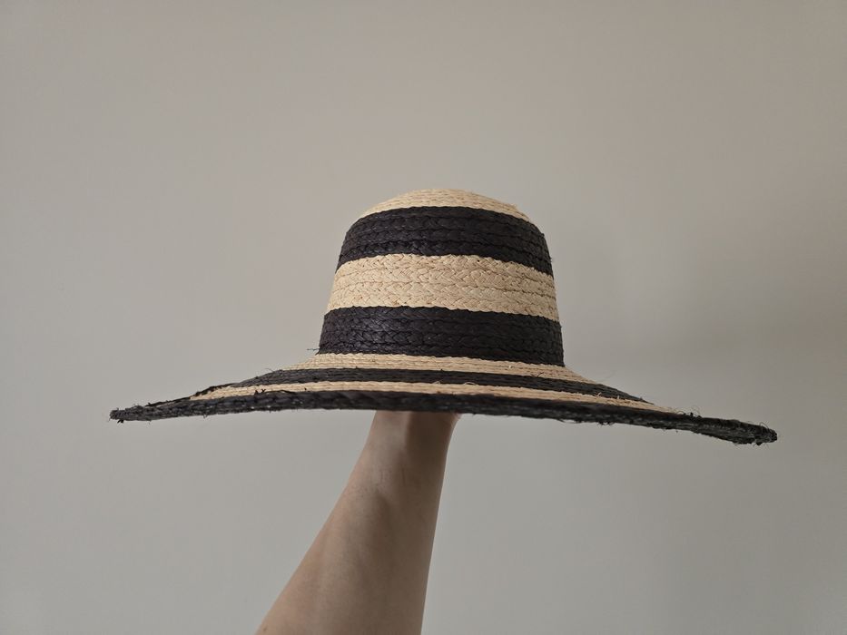 Капелюх літній солома папір