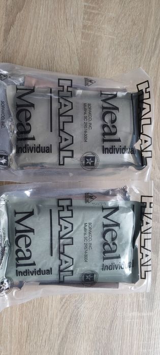 Wojskowe racje żywnościowe USA Halal 4 sztuki