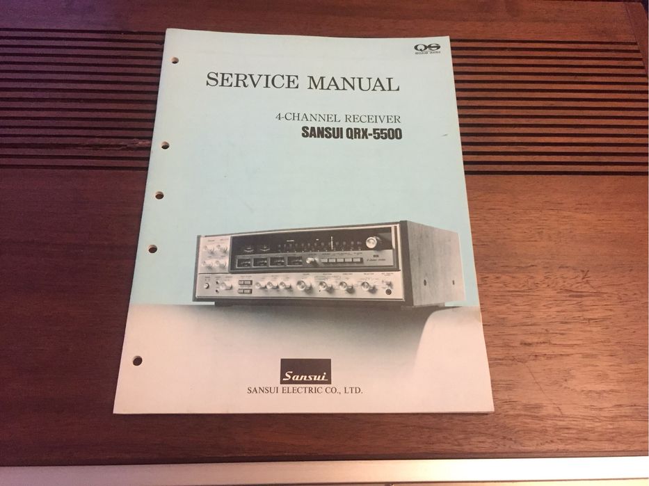 Sansui QRX 5500 I właściciel vintage monster