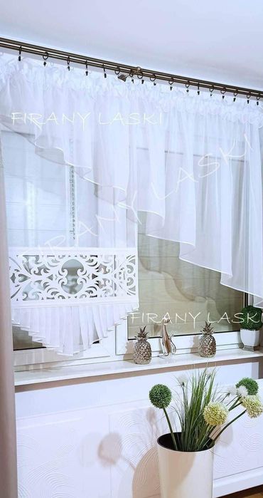 Zestaw panel firanka komplet Firany Gotowe