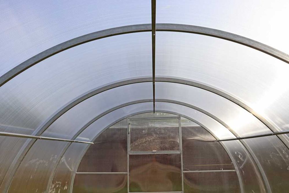 Теплиця "Дніпро" 3х2х6м. (40х20мм.)  з сотовим полікарбонатом! АКЦІЯ