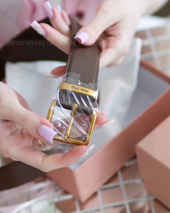 Пасок Miu Miu | Ремень Miu Miu