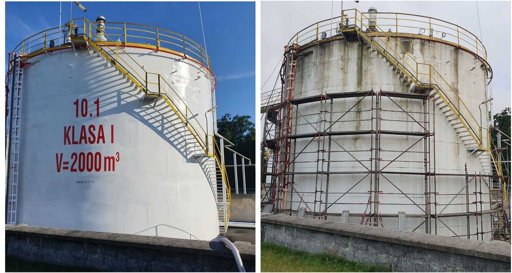 Malowanie hydrodynamiczne ognioochronne, ppoż piaskowanie antykorozja