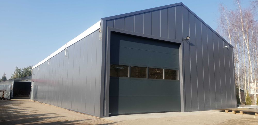 Ocieplana hala namiotowa 10m x 20m x 4m