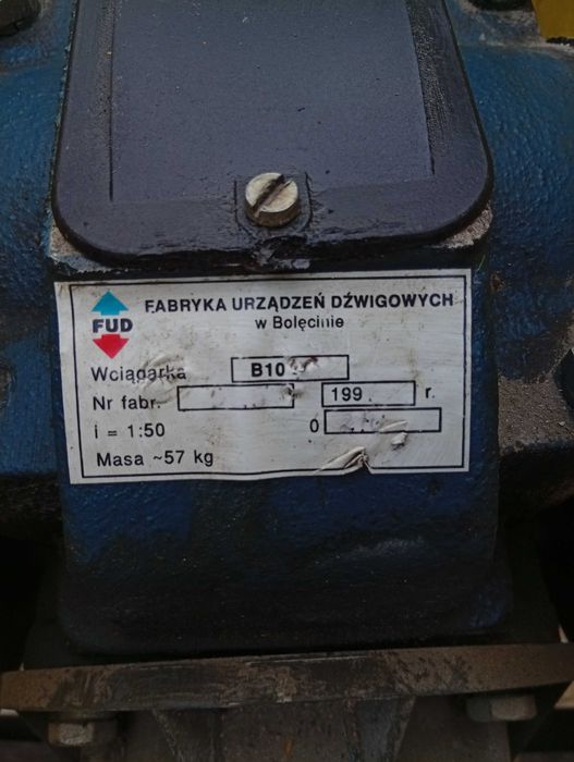 Wciągarka linowa winda
