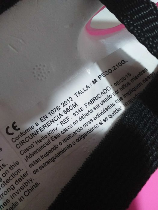 Capace + cotubeleiras  criança  hello kitty