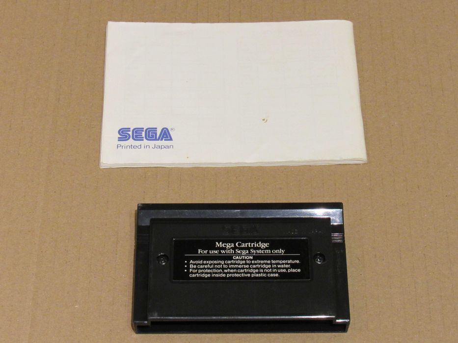 Jogo Sega Master System Action Fighter completo