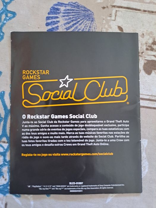 Manual original GTA V PS3