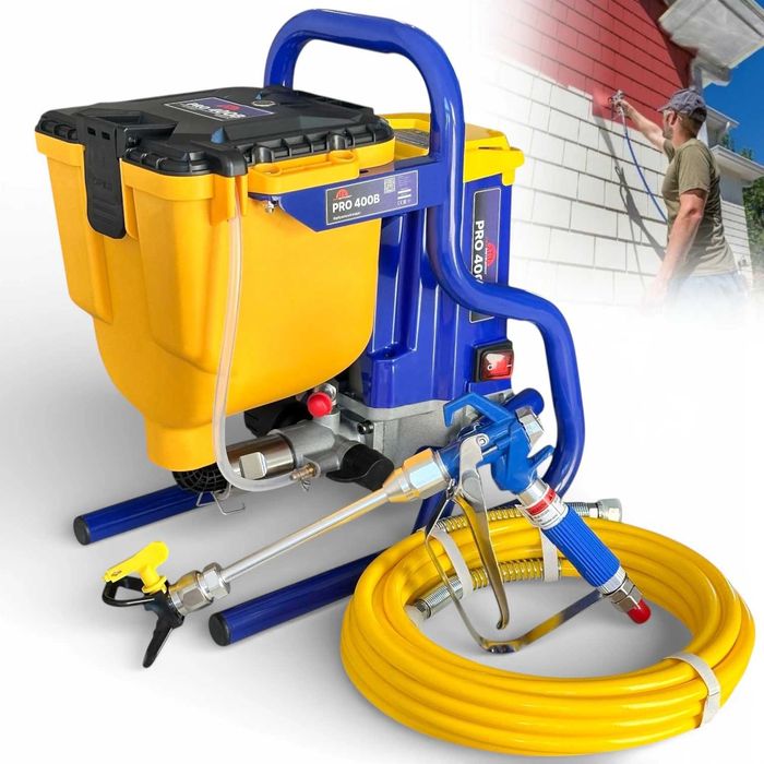 Електричний безповітряний фарборозпилювач Pro 400B (850 Вт, 2.1 л/хв)