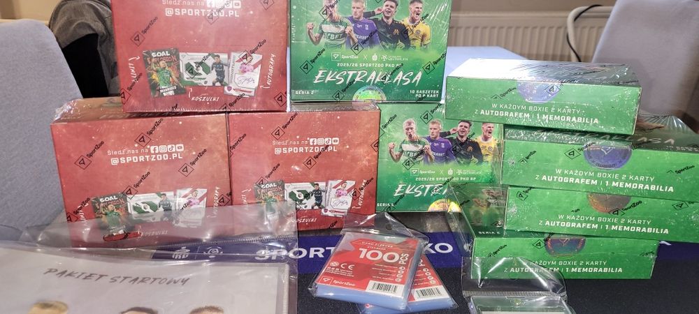 Karty sportzoo seria 2 oraz 1 ekstraklasa karty kolekcjonerskie uzupełnię braki