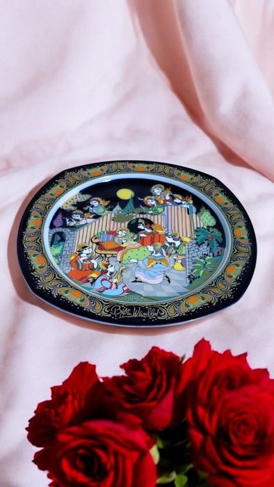 Duży świąteczny talerz Rosenthal