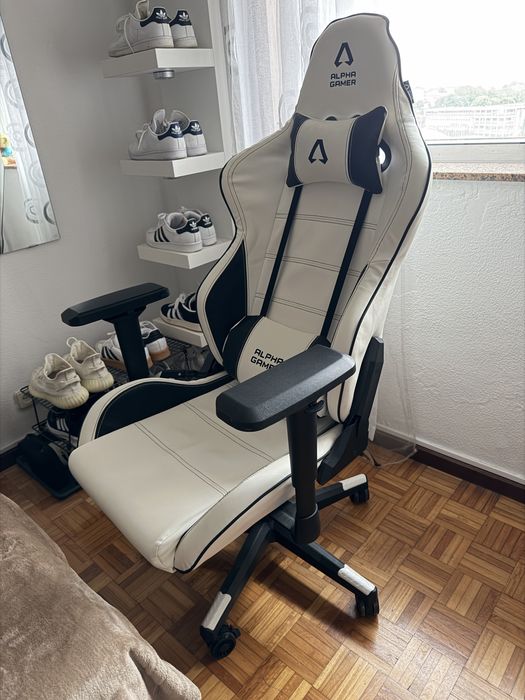 Cadeira Gaming Alpha Gamer Nimbus Branca