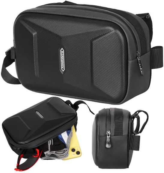 Wodoodporna torba rowerowa sakwa na kierownik bagażnik pod siodełko