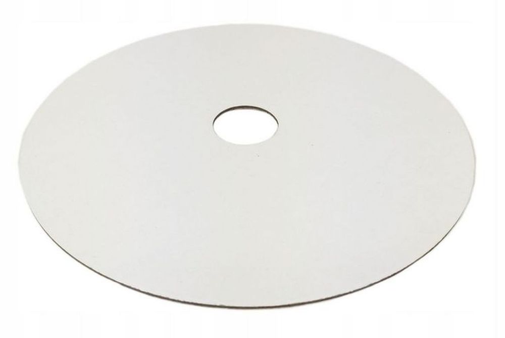 Podkład Pod Tort Piętrowy Laminowany Biały Z Otworem 22 Cm